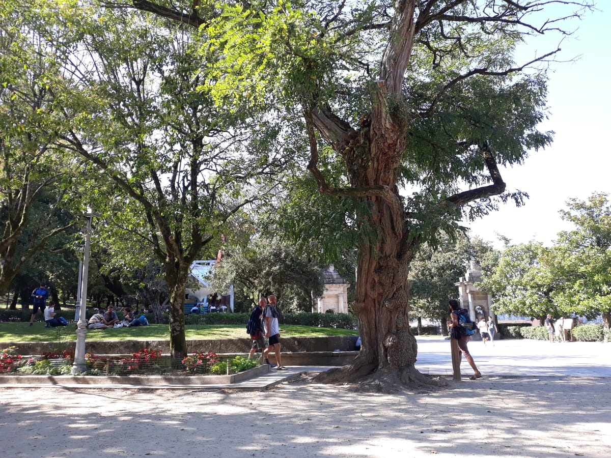 Parque da Alameda, em Santiago de Compostela